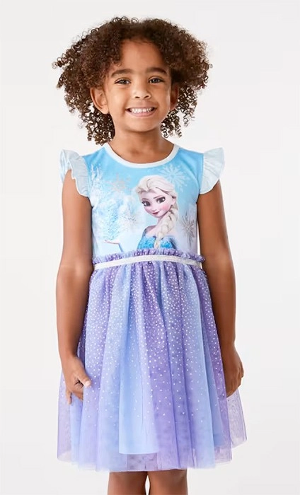 Frozen Elsa License Christmas Tutu Dress