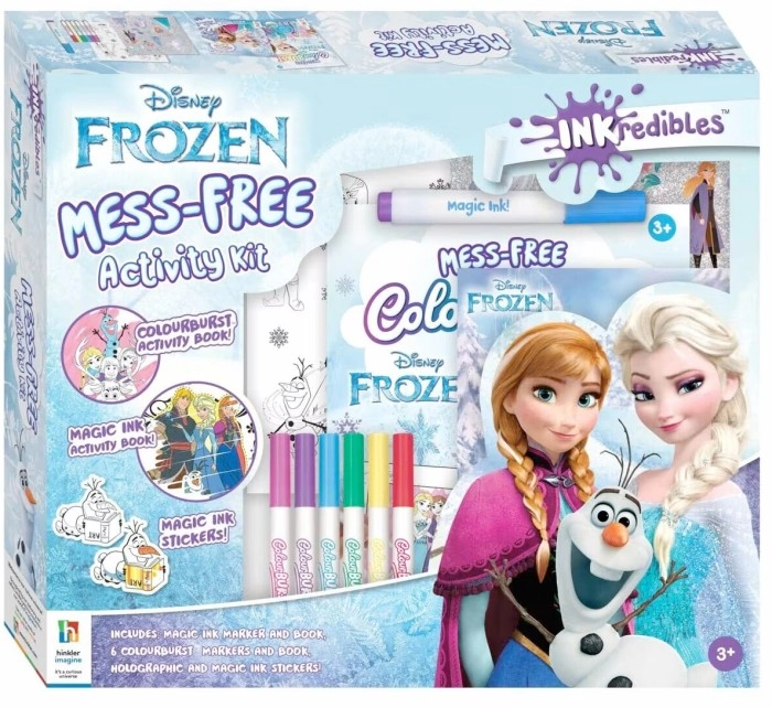 INKredibles Disney Frozen Mess-Free Activity Kit - Book