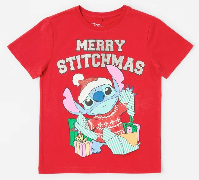 Lilo & Stitch License Christmas T-Shirt