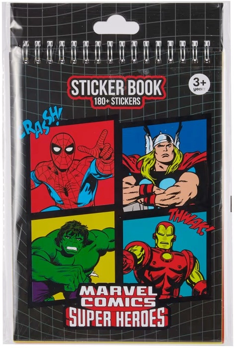 Marvel Comics Super Heroes Sticker Book