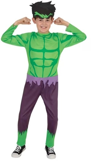 Marvel Hulk Avengers Assemble Costume - Ages 3-5*