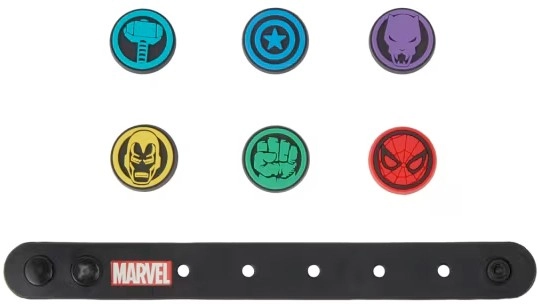 Marvel Jelly Charms & Wristband