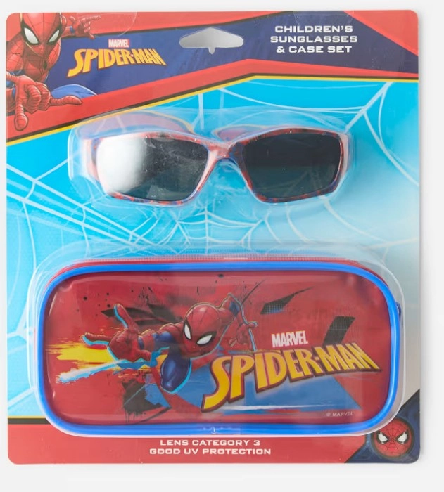 Marvel Spider-Man License Sunglasses and Case Set