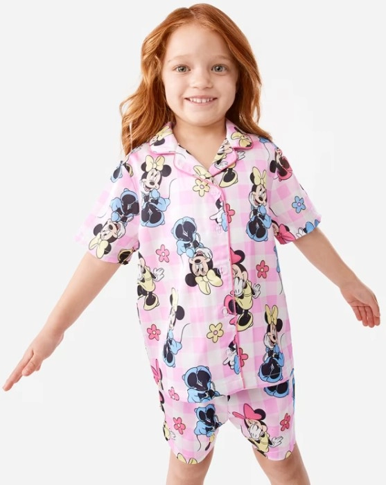 Minnie Mouse License Satin Pyjama Set