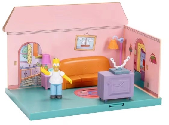 The Simpsons Living Room Dioroma Playset