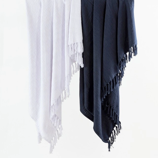 Bondi Cotton Extra Large Throw by Habitat