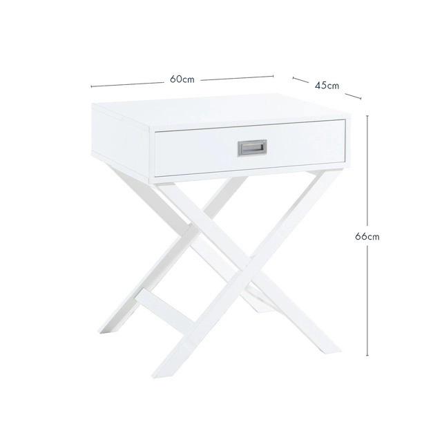 Braxton Bedside Table by Habitat