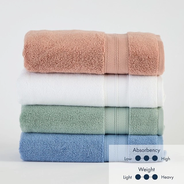 Hudson Deluxe Cotton Modal Towel Range by M.U.S.E.