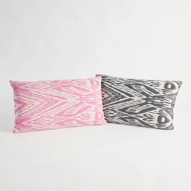 Leilani Ikat Oblong Cushion by M.U.S.E.