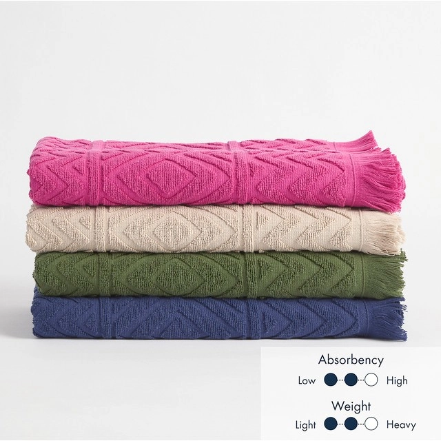 Marley Cotton Towel Range by Habitat