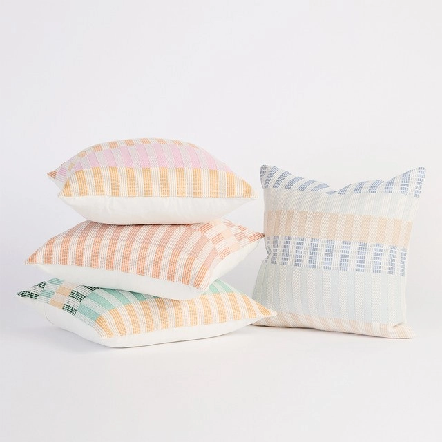 Nellie Check Cushion by M.U.S.E.