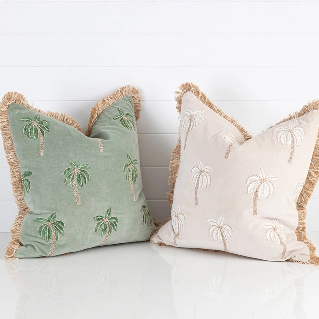 Palm Springs Square Cushion by M.U.S.E.