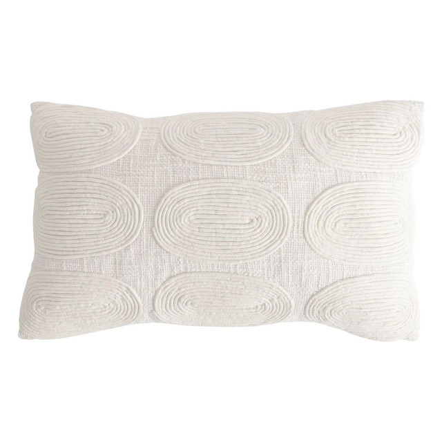 Payton Embroidered Oblong Cushion by M.U.S.E.