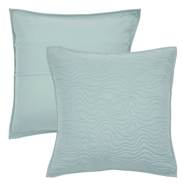 Ripple European Pillowcase by Habitat