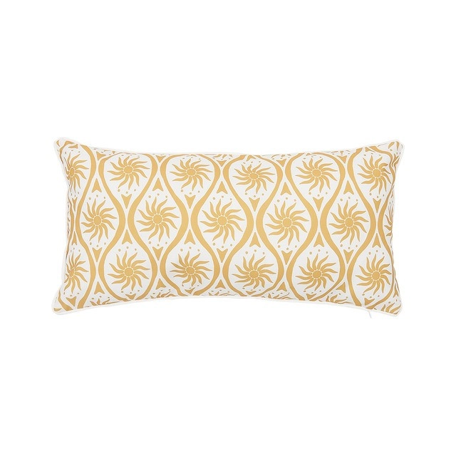 Sundays Azalea Sun Outdoor Oblong Cushion by Pillow Talk