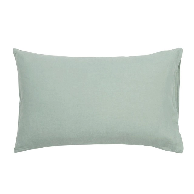 Washed Linen Standard Pillowcase Pair by M.U.S.E.