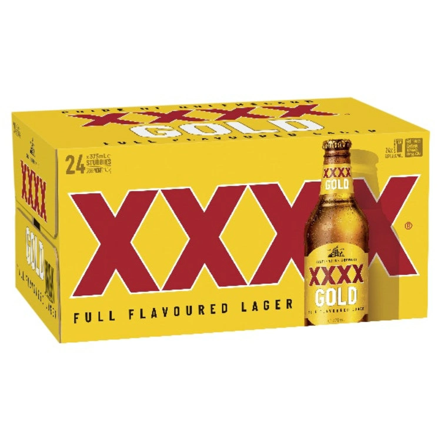 XXXX Gold Stubbies 375ml