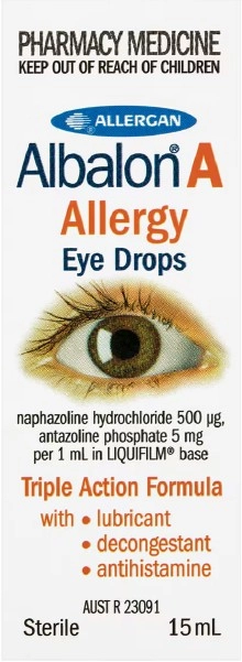 Albalon A Allergy Eye Drops 15ml