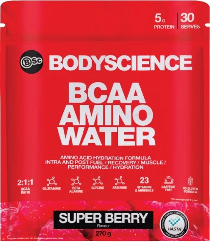 Bsc Body Science Essential Amino BCAA Fuel Super Berry 270g¹