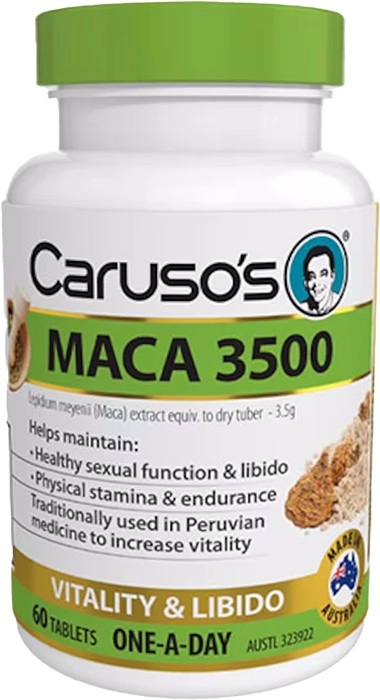 Caruso's Maca 3500mg 60 Tablets