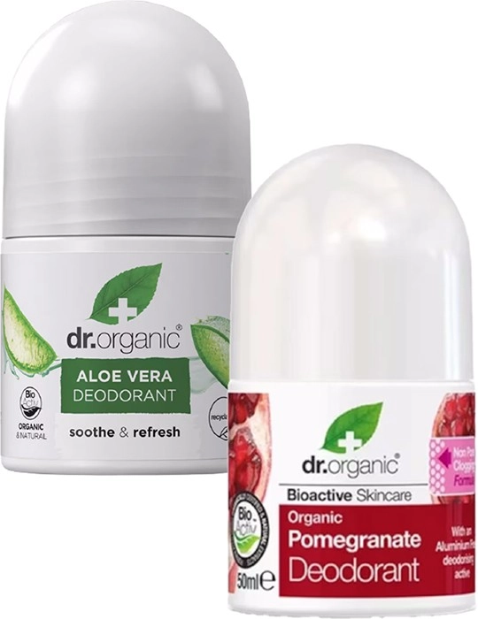 Dr Organic Deodorant Roll-On, 50ml Varieties