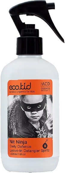 Eco.kid Organics Nit Ninja Daily Defence Leave-In Detangling Spritz 225ml