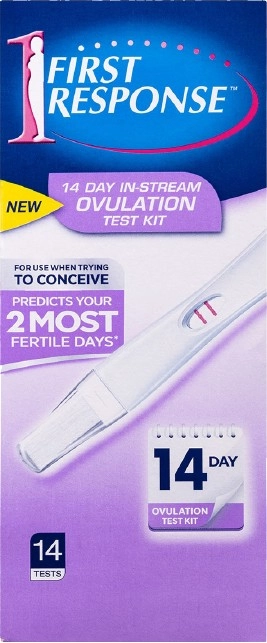 First Response 14 Day In Stream Ovulation Test Kit 14 Pack