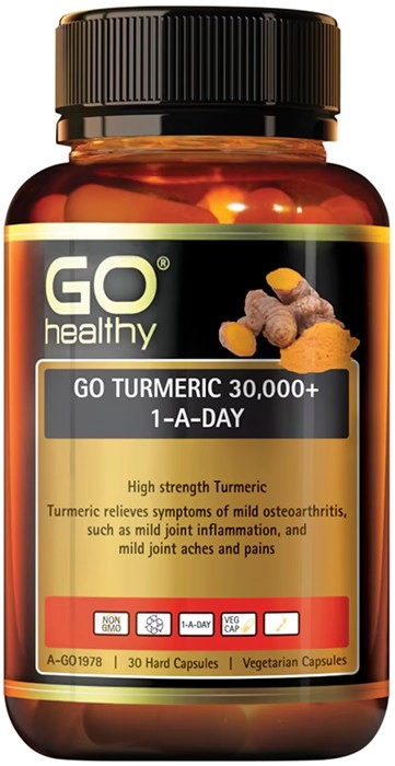 Go Healthy 1-A-Day Turmeric 30000+ 30 Capsules