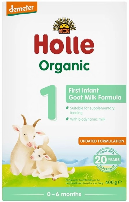 Holle Organic Goat Milk Infant Formula 1 with DHA 400g