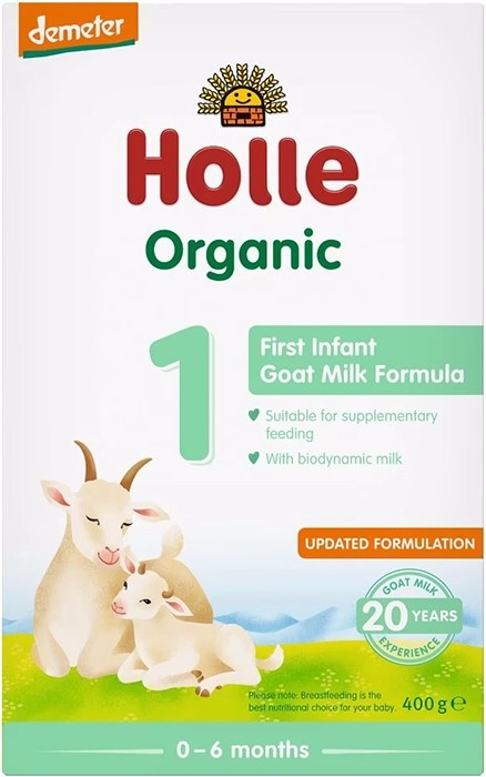 Holle Organic Goat Milk Infant Formula 1 with DHA 400g