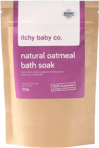 Itchy Baby Co Natural Oatmeal Bath Soak 200g