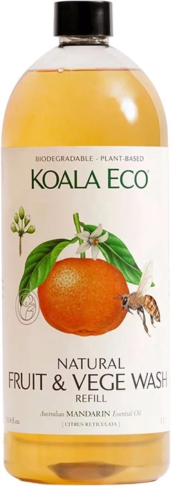 Koala Eco Fruit & Vege Wash Mandarin 1L