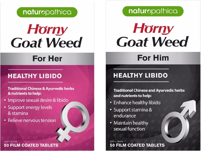 Naturopathica Horny Goat, 50 Tablet Varieties