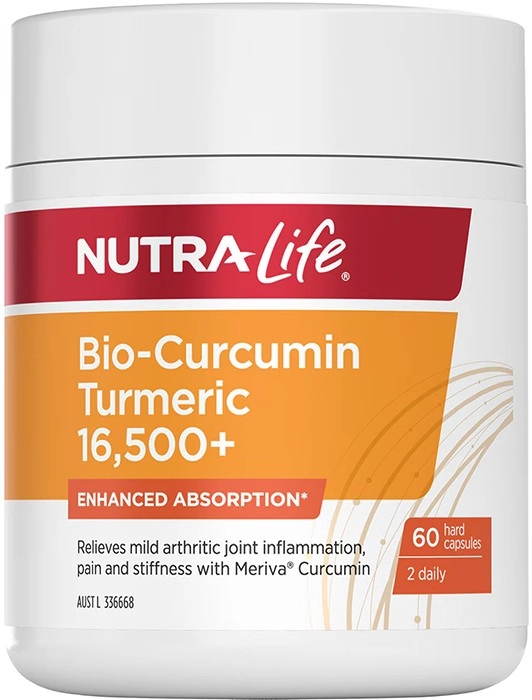 Nutra-Life Bio-Curcumin Turmeric 16500+ 60 Capsules