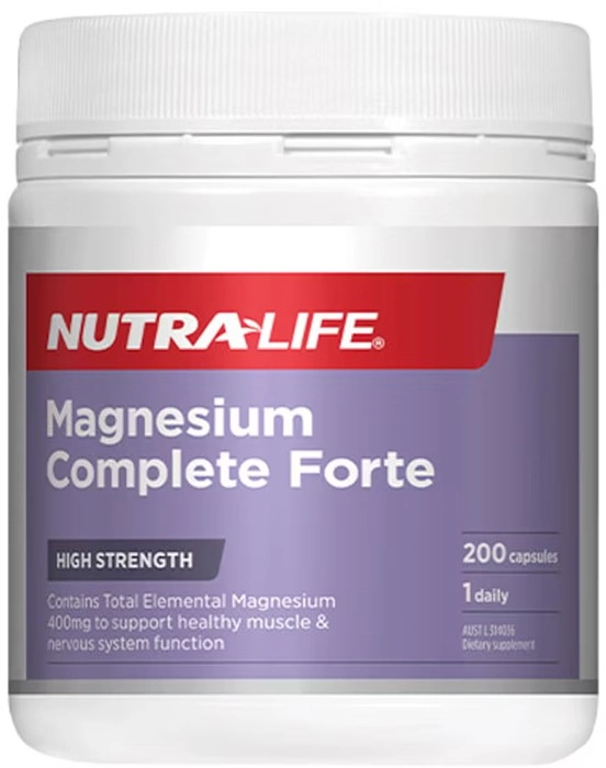 Nutra-Life Magnesium Complete Forte 200 Capsules