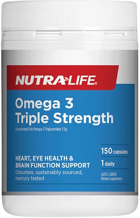 Nutra-Life Omega 3 Triple Strength 150 Capsules