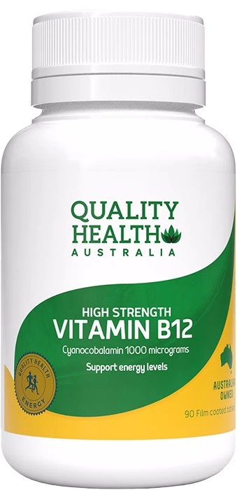 Quality Health Vitamin B12 1000mcg 90 Tablets