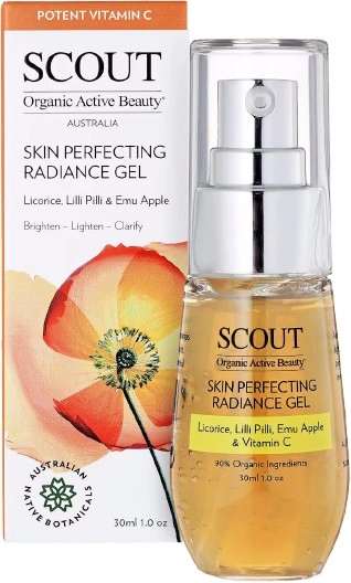 Scout Skin Perfecting Radiance Gel with Lilli Pilli Licorice Emu Apple & Vitamin C 30ml