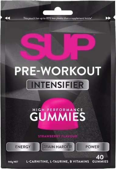 SUP Pre-Workout Intensifier Gummies 40 Pack