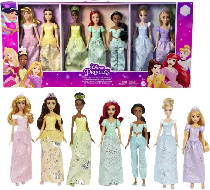 Disney Princess Dolls Multi Pack