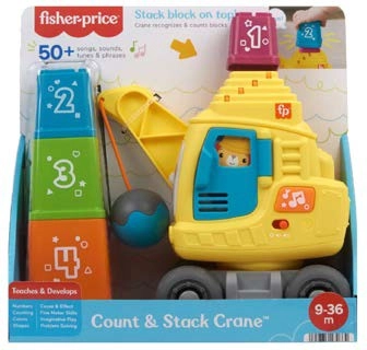 Fisher-Price Count & Stack Crane