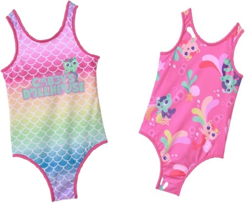 Gabby’s Dollhouse Reversible Swimsuits