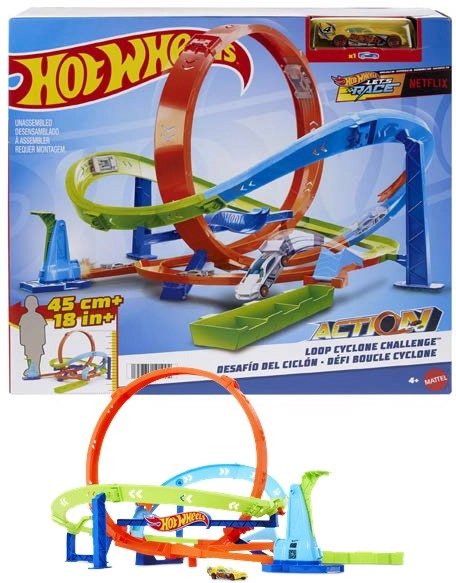 Hot Wheels Action Loop Cyclone Challenge