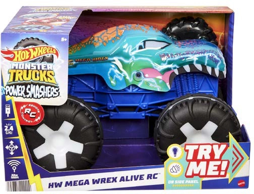 Hot Wheels Monster Trucks Mega-Wrex Alive RC Vehicle