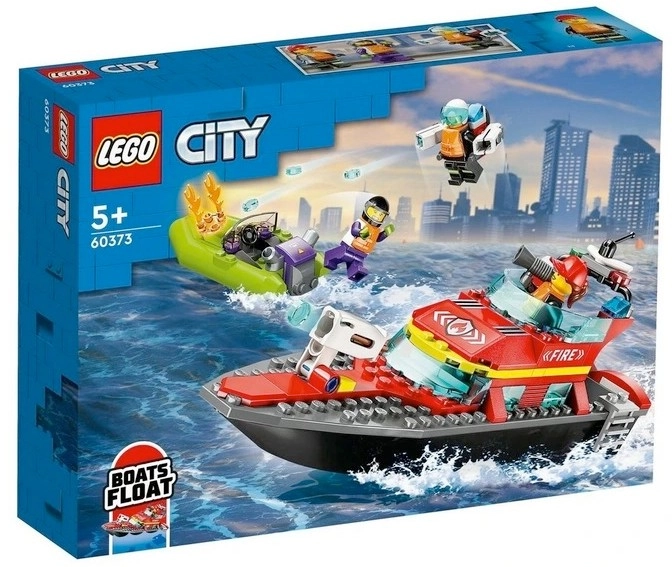 LEGO® City Fire Rescue Boat 60373