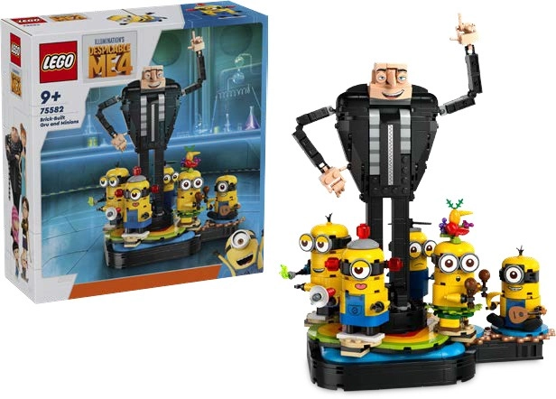 LEGO® Despicable Me Brick-Built Gru and Minions 75582