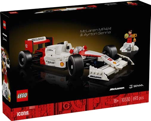 LEGO® Icons McLaren MP4/4 and Ayrton Senna 10330