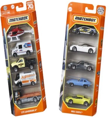 Matchbox Assorted Basic Cars 5pk