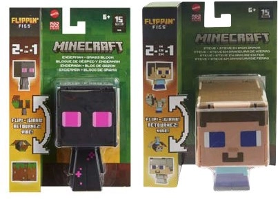 Minecraft Assorted Flippin Figures