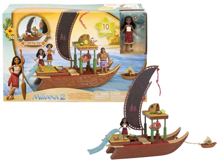 Moana Adventure Canoe Playset